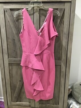 Shilla the Label classic Lavander short dress with fringed NWT